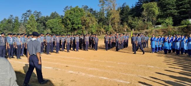 चंपावत:   प्रादेशिक स्काउट गाइड के राज्य स्तरीय समागम में अपनी प्रतिभा का प्रदर्शन कर रहे हैं प्रतियोगी।